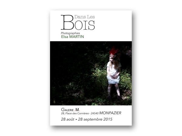 fasmdesign.com affiche Elsa Martin - Dans les Bois