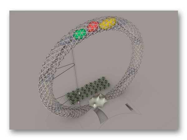 3D rendu coucours Dubaï - B.SAILLOL architecture