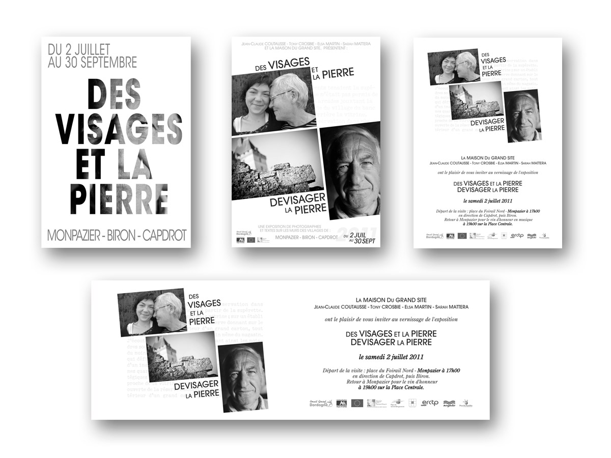 Edition - exposition Des Visages Et La Pierre - fasmdesign.com