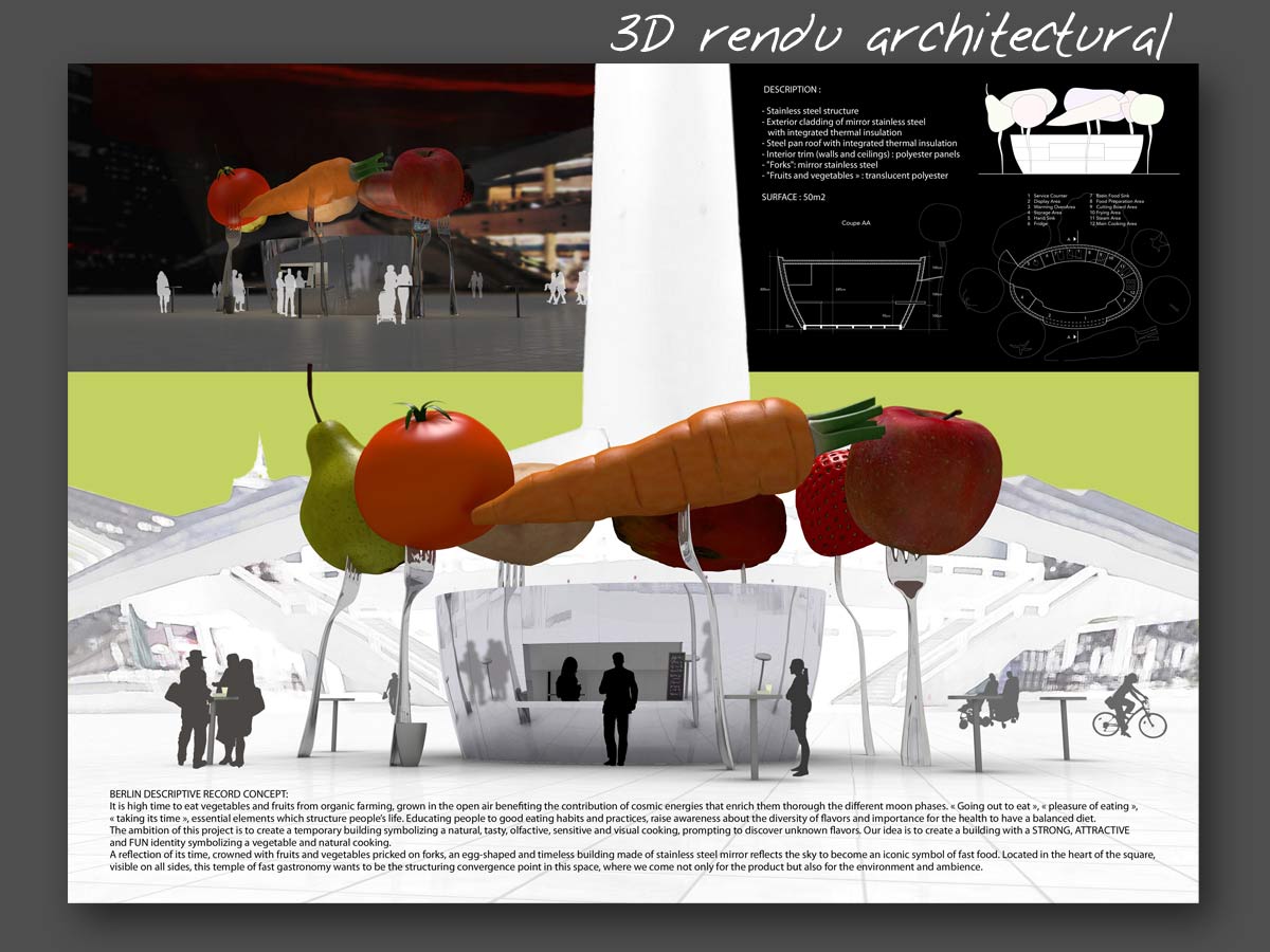 3D rendu archi berlin fasm design